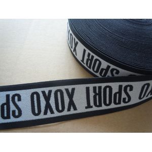 China Custom Logo Good Stretch Jacquard Elastic Waistband / Underwear Elastic Band on sale