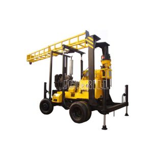 Deep 600m Pump Small Well Drilling Rig For Rock