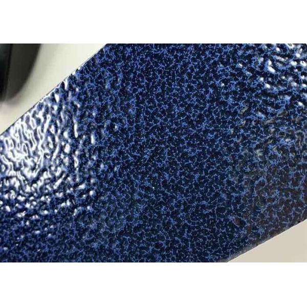 Buy Blue Hammer Texture Thermosetting Outdoor Powder Coating Metallic Effect at wholesale prices