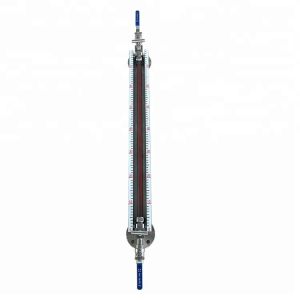 Direct reading glass tube level gauge