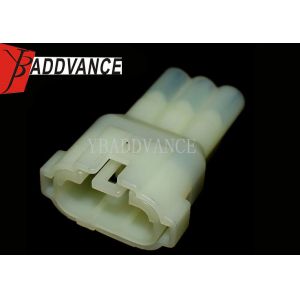 PBT / PA66 3 Pin Sealed Sumitomo Automotive Connectors HM 090 Series 6187-3801