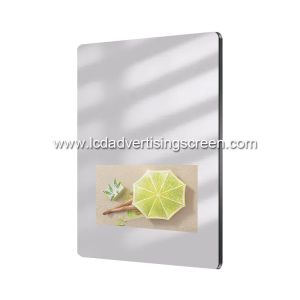 Infrared Sensor 43" Magic Mirror Advertising Screen For Washroom