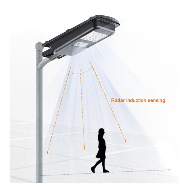 Aluminum Housing Lanscape Outdoor Led Solar Street Light