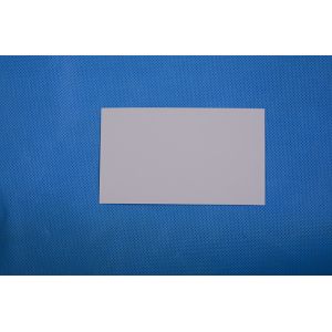 C167 White low gloss fingerprint backing sheet