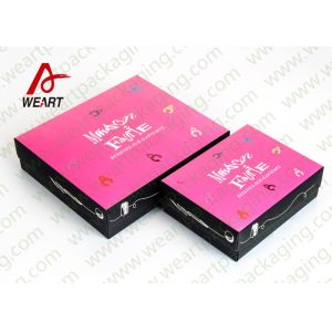 China White Card Paper Presentation Boxes Folding Feature CMYK Printing Insert on sale