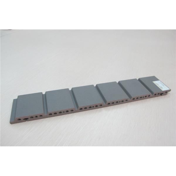 Buy Grey Grooved Building Facade Panels 18mm Thickness Exterior Wall Materials at wholesale prices