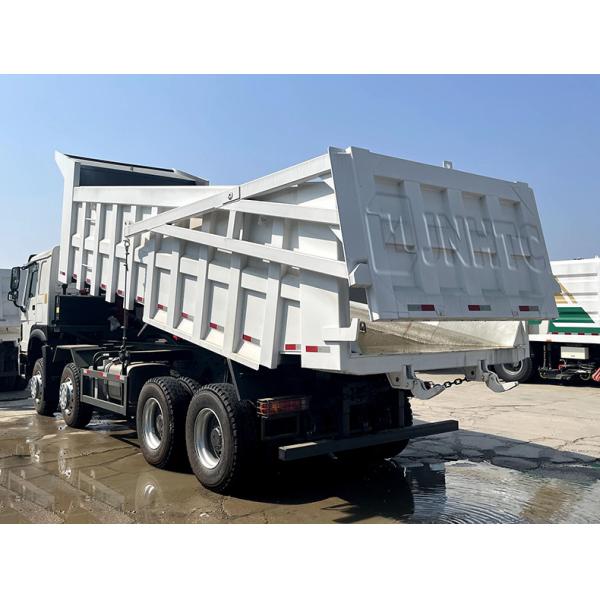 HOWO 8X4 Euro2 Heavy Duty Dump Truck Special Cargo Box 380hp Tipper Truck