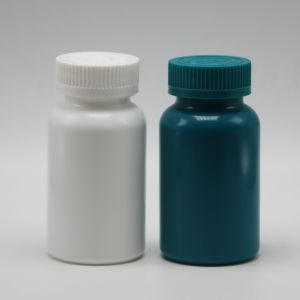 Customizable Colors 150ML HDPE Plastic Capsule Pill Bottle with Heat Seal and