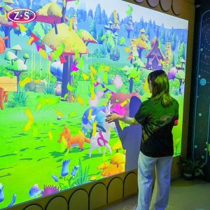 Immersive Drawing Alive Interactive Wall Games Customizable Content For Seasonal