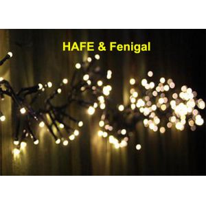 Cold White 2.8M Length 384LED Cluster Christmas Tree Lights