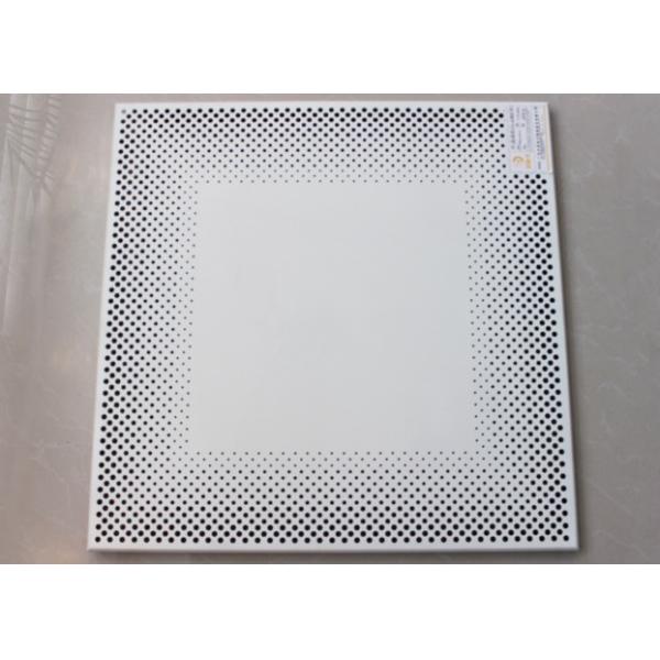 Buy Acoustic Suspended Clip In Perforated Ceiling Panels For Shopping Malls at wholesale prices