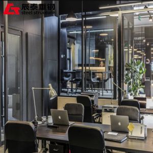 Multi-Storey Prefabricated Steel Structure Framed Commercial Office