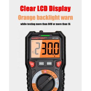 1000V Handheld Digital Multimeter , 10A Habotest HT118A Digital Multimeter