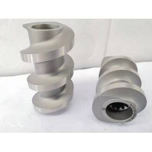 Wear Resistant Screw Barrel Kurimoto 500mm Plastic Extruder Involute Spline