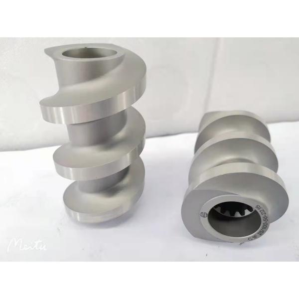 Wear Resistant Screw Barrel Kurimoto 500mm Plastic Extruder Involute Spline