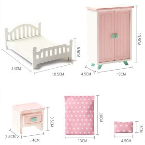 Mini Montessori Wooden Girls Bedroom Toys With No Burr