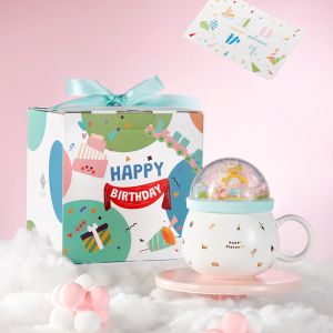 Ready To Ship In Stock Modern Personality 3D Ceramic Drinking Mugs In Display