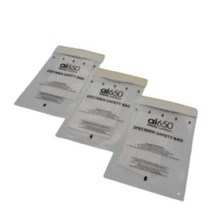 China Closure Pressure-sensitive Adhesive 95kPa Bag 500mL Temperature Range -20°C To 50°C Sample Transport Bag Gamma Radiation on sale