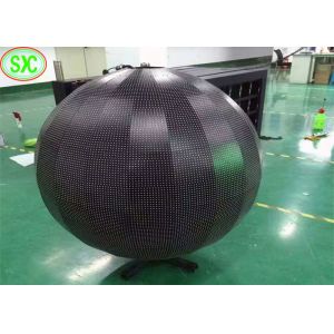High Definition Indoor Full Color LED Display P4 Soft Module Led Ball Screen