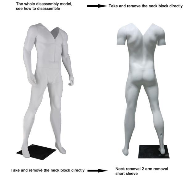 Fiberglass mannequin male full body men mannequin stands