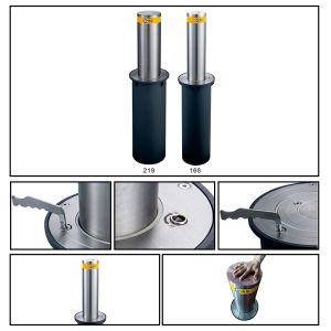 IP68 Residential Driveway Bollards 600mm Gaolei Automatic Traffic Bollards