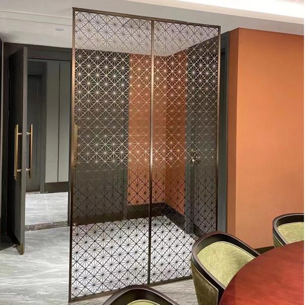 Metal frame wall panel hanging decoration room divider