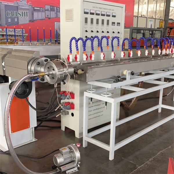 Buy Soft PVC Garden Pipe Machine , Durable Plastic Pipe Extruder Manufacturer at wholesale prices