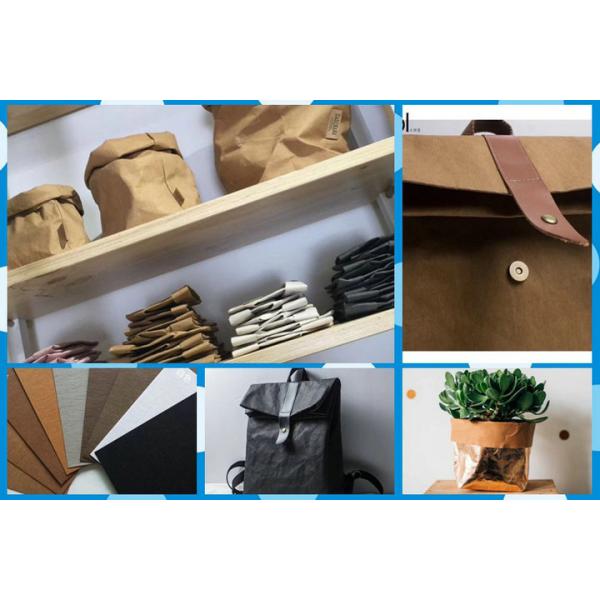 Tear Resistance Colorful Washable Kraft Paper Fabric Roll For Wallet