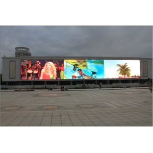 Rental customized large full-color outdoor advertising LED display 1R1G1B