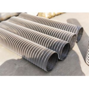 China Stainless Steel Wedge Wire Screen With Acid And Alkali Resistance on sale