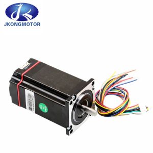 RS485 or CANopen 1.2N.M Nema 23 Integrated Stepper Motor With Encoder Driver 56