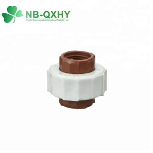 Customized Request Pn16 Red Brown Female Union Pph Water Pipe Plastic Pipe