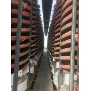 Durable Spiral Chute With Uniform Ore Separation And Easy Control