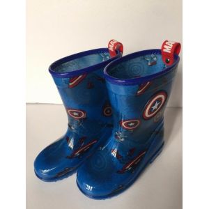 Lovely Practical Handle OEM Boys Disney Rain Boots PVC Waterproof