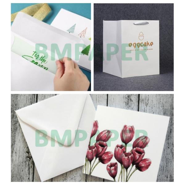 200gsm 250gsm Uncoated Woodfree Paper Board For Brochures 720mm x 1020mm 