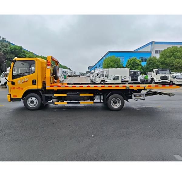 Customized 4x2 FAW 8Tons Tow Wrecker Truck With Landing Wrecker Truck Body
