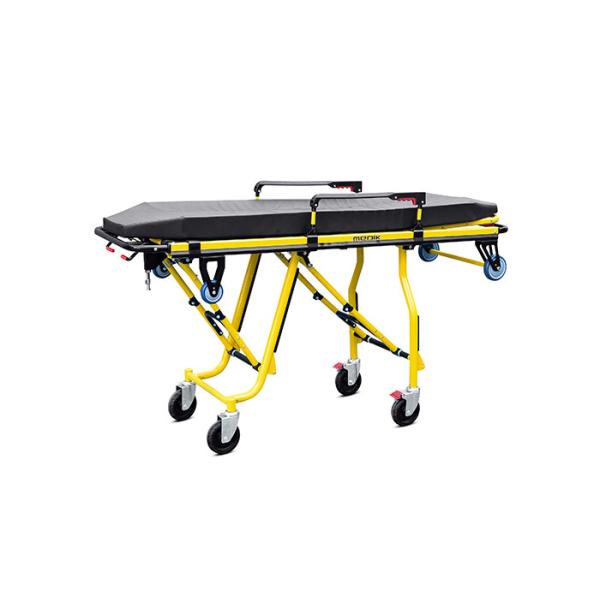 Buy YA-AS11 Folding Manual Ambulance Stretcher Trolley Lightweight With Wheels at wholesale prices