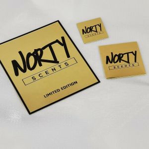 Quality Custom Metal Notebook Perfume Nickel Label Transfer Embossed 3d Gold Metal Decal Sticker for sale