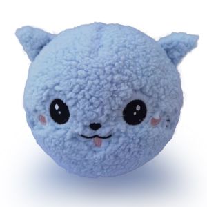 Quality Polyester Gas-filled Spring Inflatable Plush Fuzzy Ball for Kids Aged 14 Years up for sale