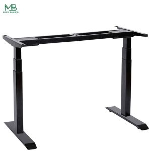Ergonomic Lift Up Desk Bamboo Table Top For Standing Work
