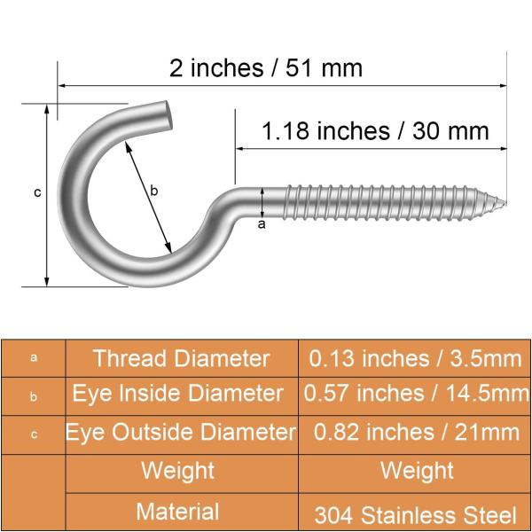 Galvanized Finish Screws Eye Bolt for Durable and Long-Lasting Wood Connections