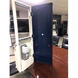 Hand Sanitizer 230W 450cd/m2 21" Lcd Digital Signage Totem