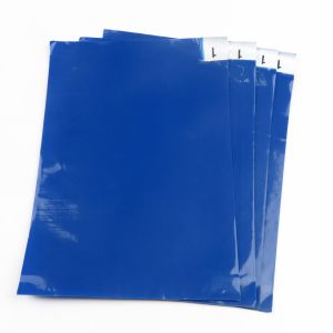 China Blue PE Disposable Cleaning Sticky Dust Mat for Cleanroom on sale