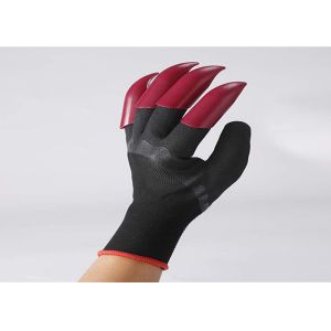 Homework Waterproof Yard Gloves Latex Material Harm Proof Protection