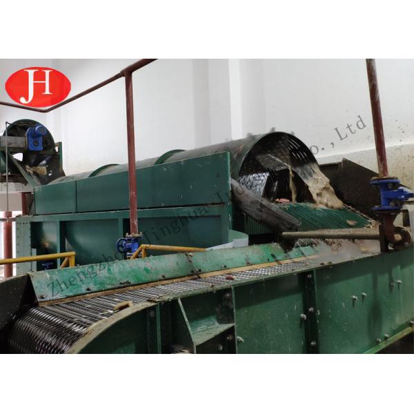 Ss 30Kw Rotary Cleaning Potato Starch Making Machine