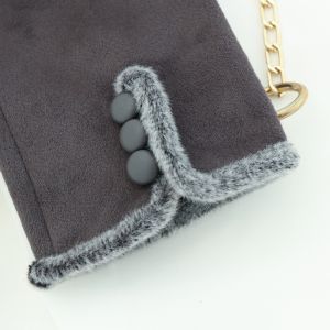 Touch Screen Hand 22x16cm Winter Fleece Gloves Warm Wool