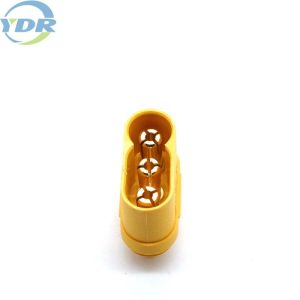 MR60-M Battery Connector 3 Pin Straight 180 Degree PCB Receptacle