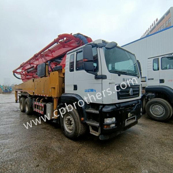 2018 Sy 46m Hydraulic Concrete Pump on Sitrak