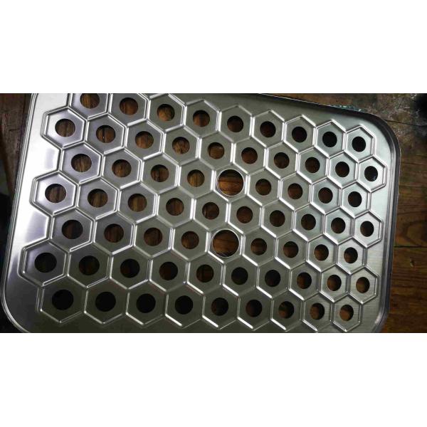 Buy Manufacturers supply punching iron plate galvanized hexagonal punching mesh hexagonal punching plate at wholesale prices