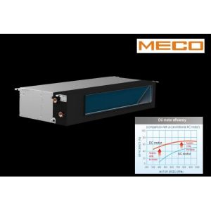 Waterproof Ceiling Concealed Fan Coil Unit 400CFM CE Certificated Low Noise